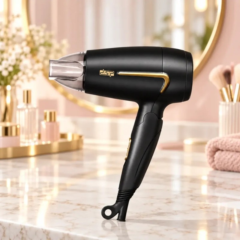 Sèche-Cheveux 1200W 22000RPM Noir - DSP 30299
