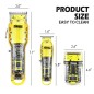 Tondeuse 3en1 Rechargeable 8W Jaune - DSP 80105 Tondeuse 3en1 Rechargeable 8W Jaune - DSP 80105