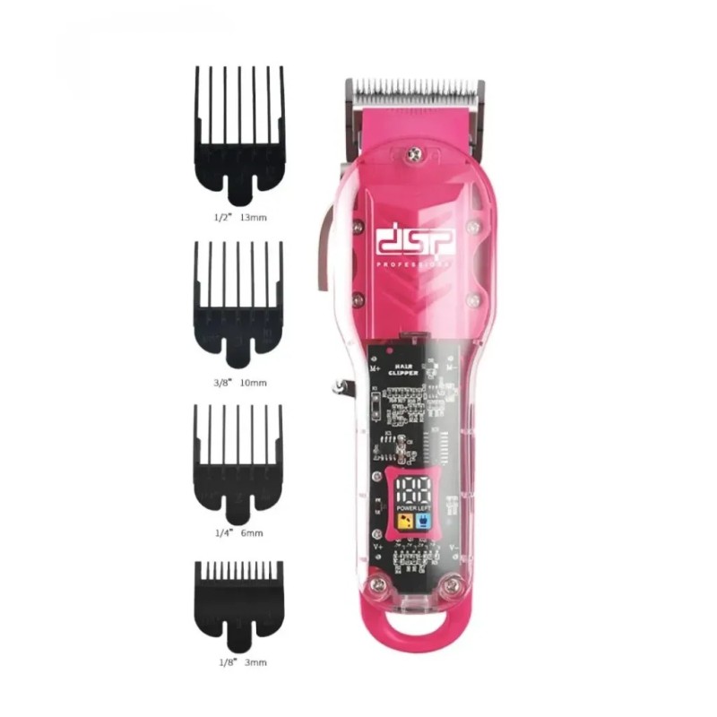 ondeuse Poils et Nez Rechargeable 9000RPM 5W Rose - DSP 91208 ondeuse Poils et Nez Rechargeable 9000RPM 5W Rose - DSP 91208