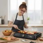 Barbecue Électrique 41,5×26 cm 1600W- DSP KB1083