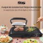 Appareil de Cuisson Grill Double Zone 1650W - DSP KB1050