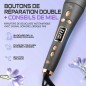 Fer à Boucler 2en1 33W 19/25mm 220°C - DSP 20588