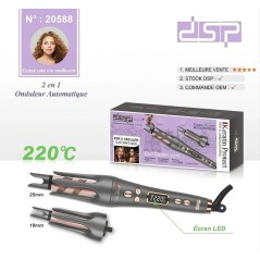 Fer à Boucler 2en1 33W 19/25mm 220°C - DSP 20588