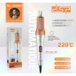Fer à Boucler 33W 25mm 220°C avec Écran LED - DSP 20588U