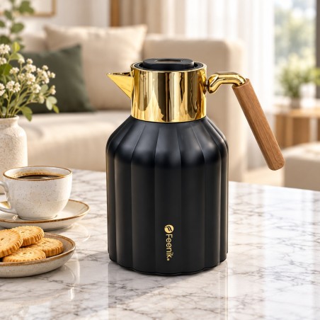 Thermos Isotherme 1L en Plastique avec Intérieur en Verre