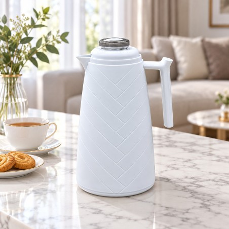 Thermos Isotherme 1L en Plastique avec Intérieur en Verre