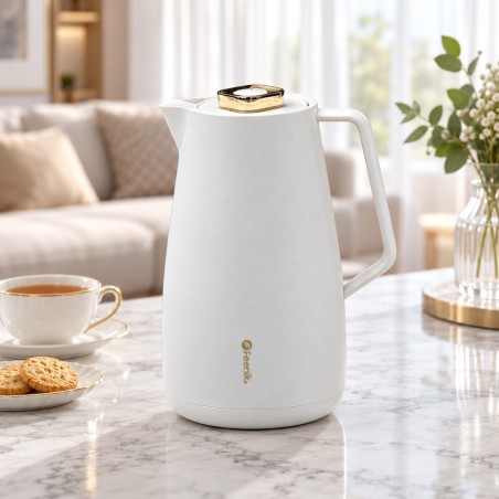Thermos Isotherme 1.8L en Plastique avec Intérieur en Verre