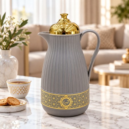 Thermos Isotherme 1L en Plastique avec Intérieur en Verre