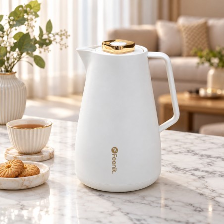Thermos Isotherme 1L en Plastique avec Intérieur en Verre