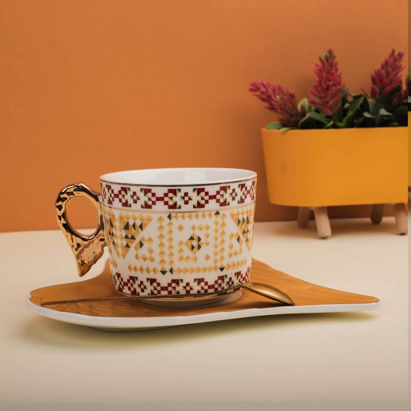 Tasse à café en céramique avec cuillère 200ML