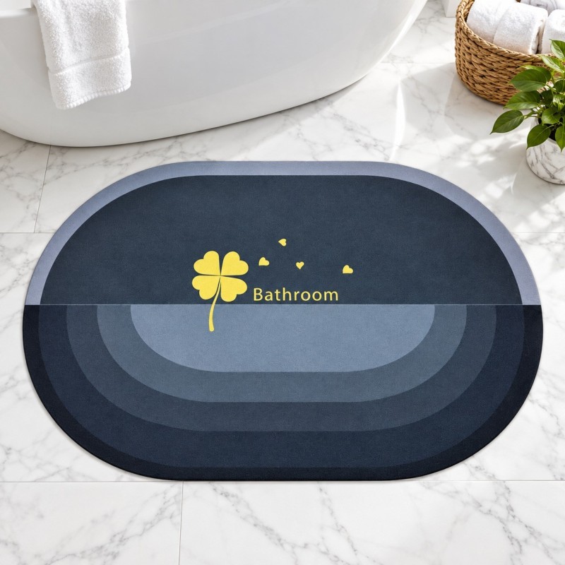 Tapis de Salle de Bain Antidérapant 57×39 cm
