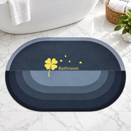 Tapis de Salle de Bain Antidérapant 57×39 cm