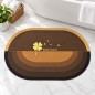 Tapis de Salle de Bain Antidérapant 57×39 cm
