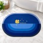 Tapis de Salle de Bain Antidérapant 57×39 cm