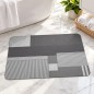Tapis de Salle de Bain Antidérapant 51×37 cm