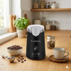 Moulin à Café 250W 50g Noir - Lexical LCG-0703