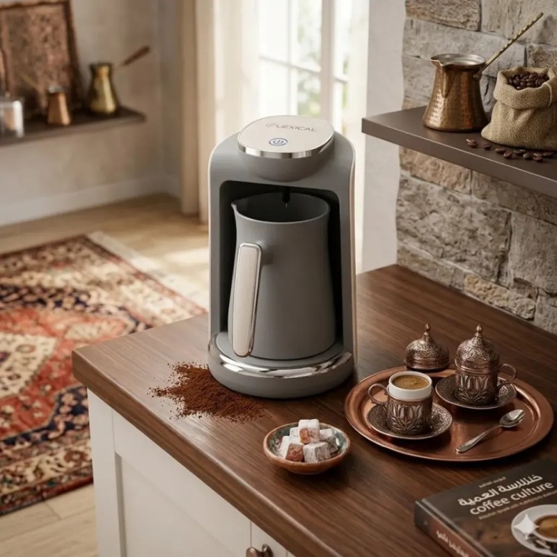 Machine à Café Turc 600W 250ml - Lexical LCP-0530-3