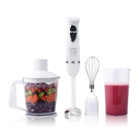 Mixeur Plongeant 4en1 600W Blanc - Lexical LHB-1604