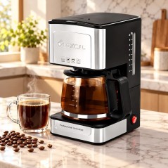 Cafetière Filtre 800W 1,2L - Lexical LEM-0643
