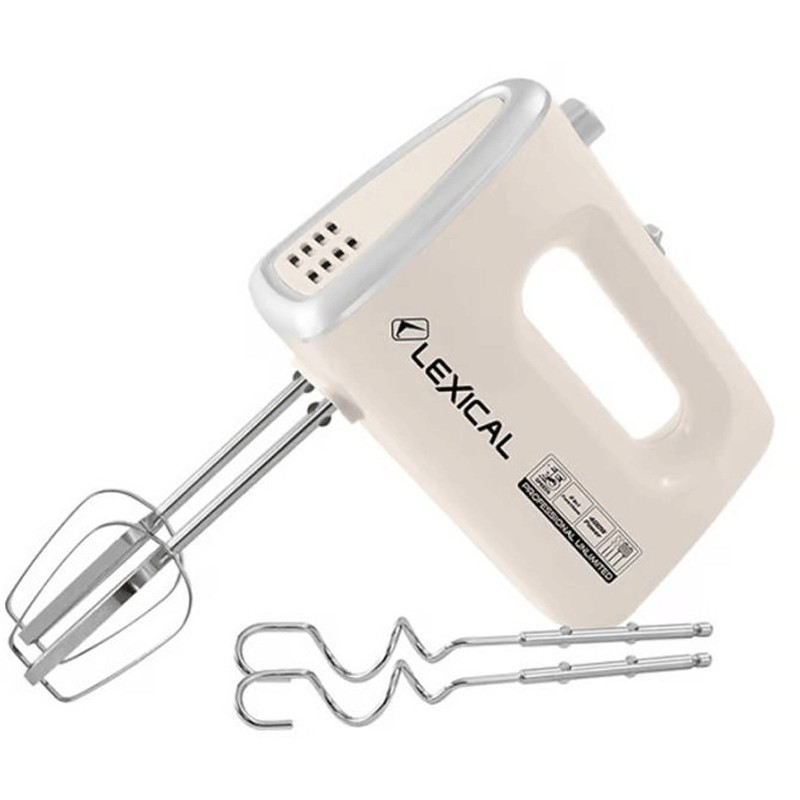 Batteur Électrique 400W 5 Vitesses Blanc - Lexical LMX-1730