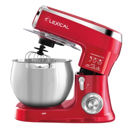 Robot Pétrin 3en1 1500W 8,5L Rouge - Lexical LMB-1850-4