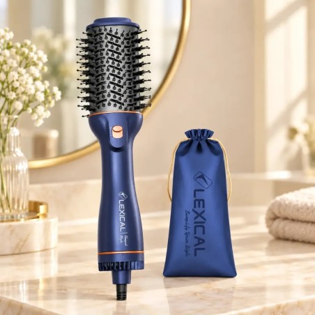 Brosse Soufflante 1200W Bleu - Lexical LHD-5082-6
