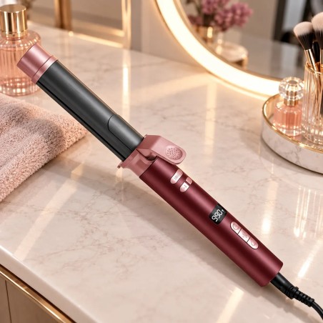 Fer à Boucler Automatique 90W 32mm Rouge - Lexical LCI-4932-4