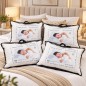 Pack 4 Oreillers en Microfibres 50×70 cm Pack 4 Oreillers en Microfibres 50×70 cm