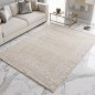 Tapis Salon en Laine 160x210 cm Argent - Elissa 0571A Tapis Salon en Laine 160x210 cm Argent - Elissa 0571A