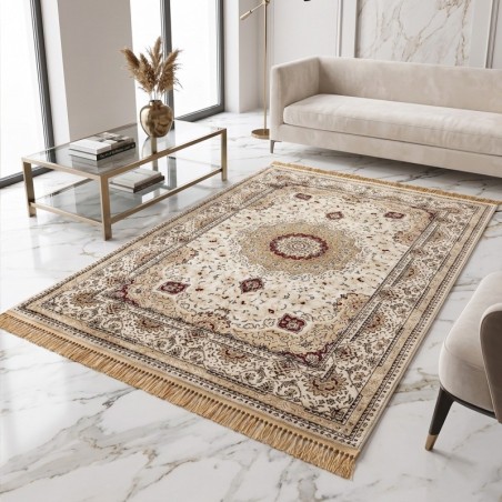 Tapis Salon en Soie 160x210 cm Ayma- SAMAR KAND 1002A