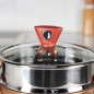 Couscoussier 24 cm Finition Granite Effet Cuivre - Sizar Couscoussier 24 cm Finition Granite Effet Cuivre - Sizar