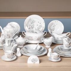 Service à Table en Porcelaine 72 Pièces