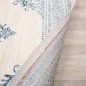 Tapis Salon en Soie 240x350 cm Bleu - Hazal 565A