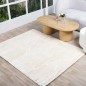 Tapis Salon en Soie 240x350 cm Beige - Hazal 515A