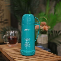 Thermos en plastique 450 ml - Bleu