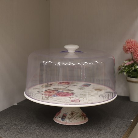 Cloche à Gâteau avec pied en céramique Ø 30 cm