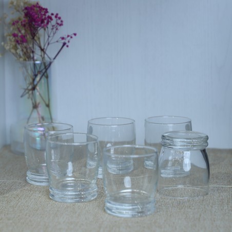 Service à eau 6 Pièces en Verre 100ml