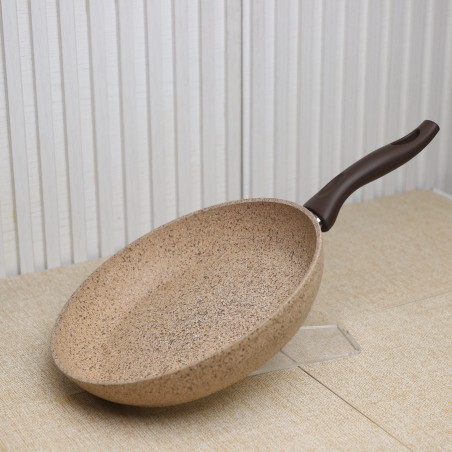 Poêle en Granite 28 cm Manche Isolante - Falez