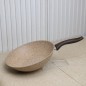 Wok en Granite 28 cm Manche Isolante - Falez