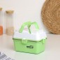 LunchBox Rectangulaire en Acier Inoxydable - Vert