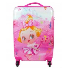 Valise de Voyage 32x46cm à Roulettes pour Enfant en ABS