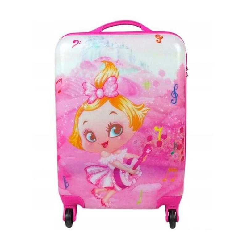 Valise de Voyage 32x46cm à Roulettes pour Enfant en ABS