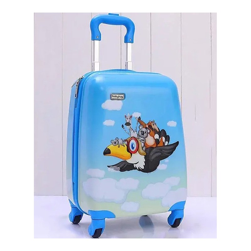 Valise de Voyage 32x46cm à Roulettes pour Enfant en ABS