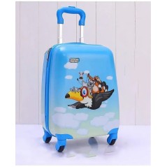 Valise de Voyage 28x37cm à Roulettes pour Enfant en ABS