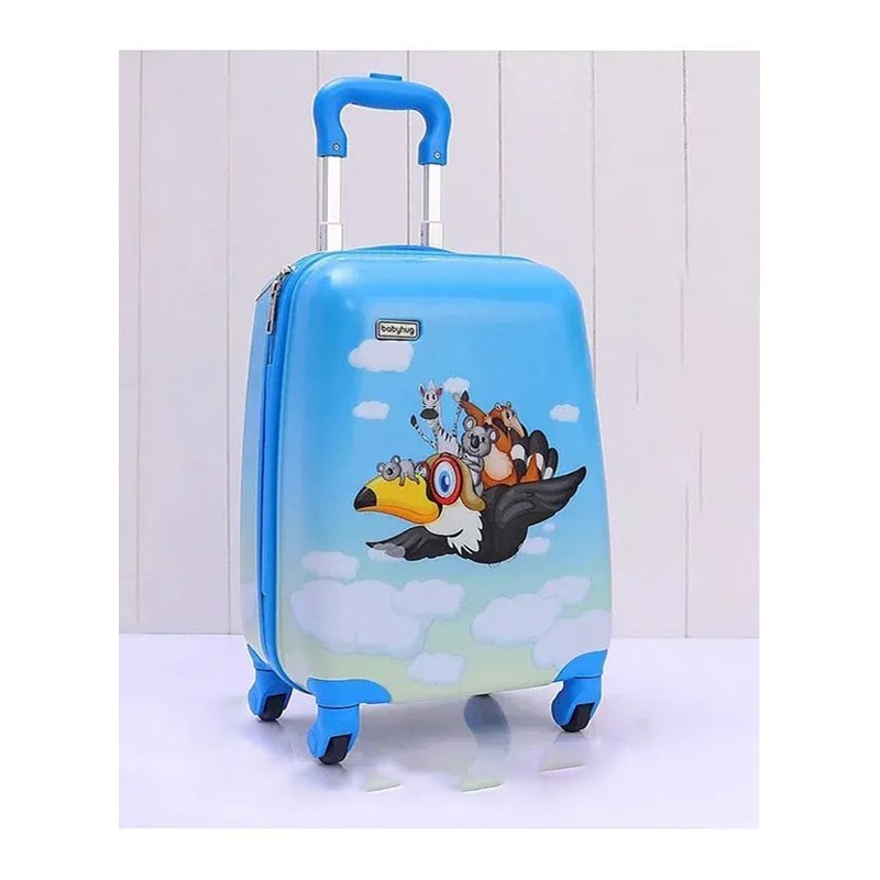 Valise de Voyage 28x37cm à Roulettes pour Enfant en ABS