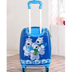 Valise de Voyage 32x46cm à Roulettes pour Enfant en ABS