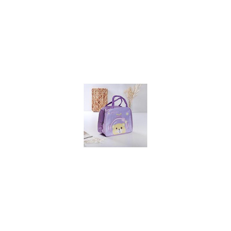 Sac Isotherme pour Enfants 22x14cm - Motif Mauve