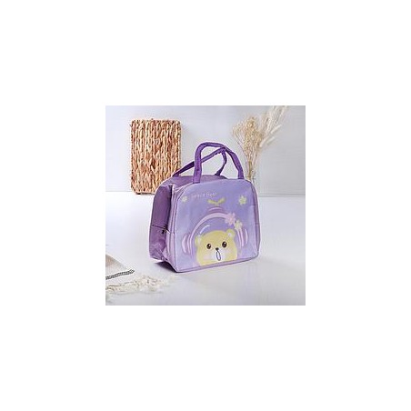 Sac Isotherme pour Enfants 22x14cm - Motif Mauve