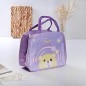 Sac Isotherme pour Enfants 22x14cm - Motif Mauve