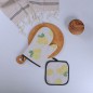 Set de Gant de Cuisine et Sous-Plat en Tissu